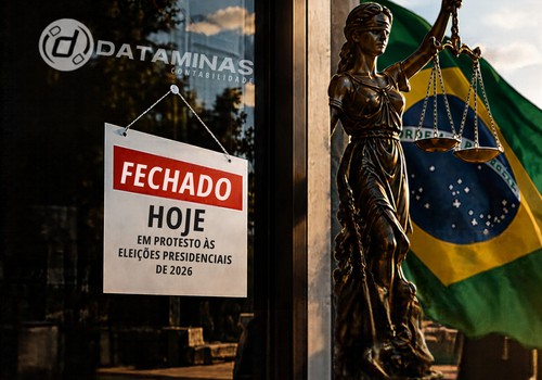 Escritório de contabilidade fecha hoje em protesto às eleições presidenciais de 2026