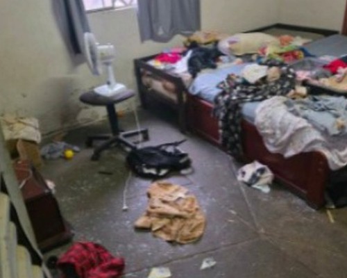 Discussão por causa de mordida de criança na filha acaba em marido preso e mulher no hospital