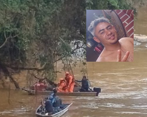 Corpo encontrado no Rio Paranaíba é identificado como de homem que estava desaparecido desde sábado