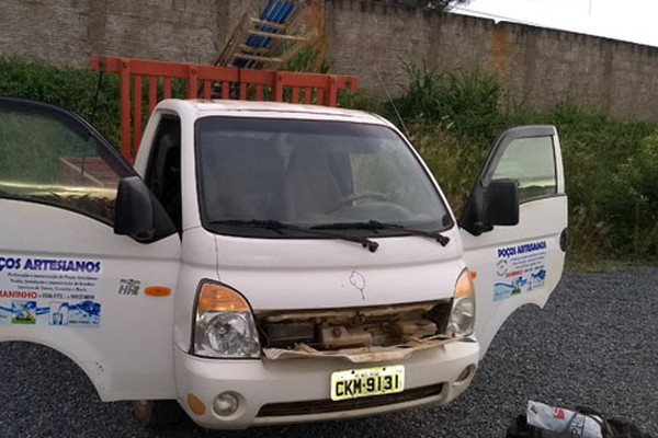 PM apreende caminhão furtado já com outras características em São Gonçalo do Abaeté