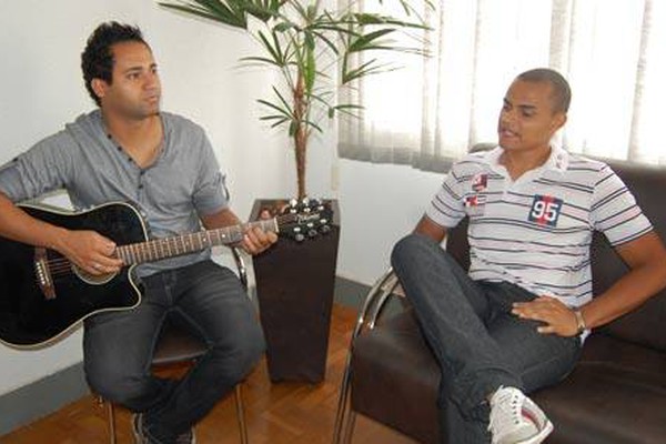 Paulo Henrique e David se preparam para o lançamento do 1º CD