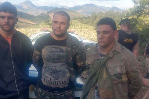 Polícia prende 3 em caçada a suspeitos da morte de Policial Militar e vigilante