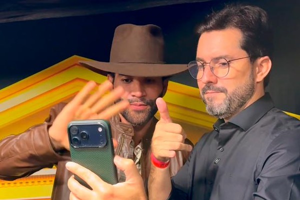 Chamada de vídeo entre o cantor Gusttavo Lima, Cleitinho e Falcão agita bastidores da política mineira