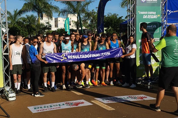 Corrida do Milho movimenta as ruas de Patos de Minas com mais de 1.200 competidores