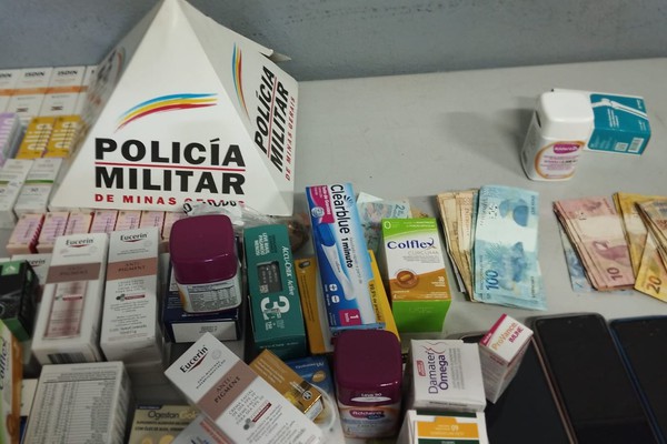 Mulheres furtam farmácias para revender na internet e acabam presas em Patos de Minas