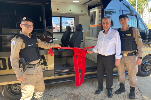 Polícia Militar instala Base Comunitária na avenida Getúlio Vargas, com apoio do Sicoob Credicopa