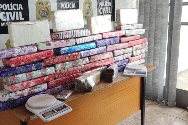 Polícia Civil apreende mais de 40 quilos de drogas durante cumprimento de ordem Judicial