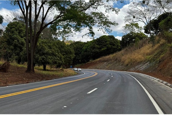 Obras de restauração da MG 354 entram na reta final e devem ser concluídas ainda este ano