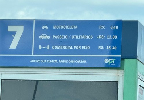 Motoristas patenses se surpreendem e reclamam de aumento no preço do pedágio na BR 365