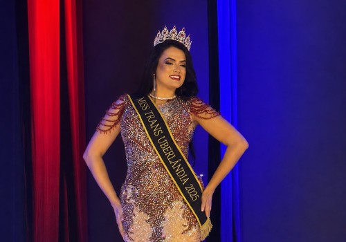 Representante de Patos de Minas vence concurso de beleza trans em Uberlândia