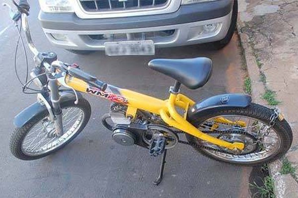 Ladrão furta bicicleta que ajudaria Casa das Meninas, mas brinde é recuperado