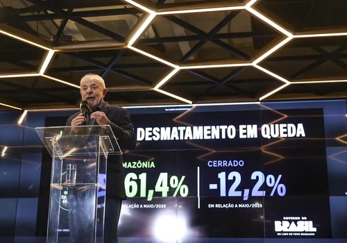 Desmatamento na Amazônia cai 61,4% em maio de 2026