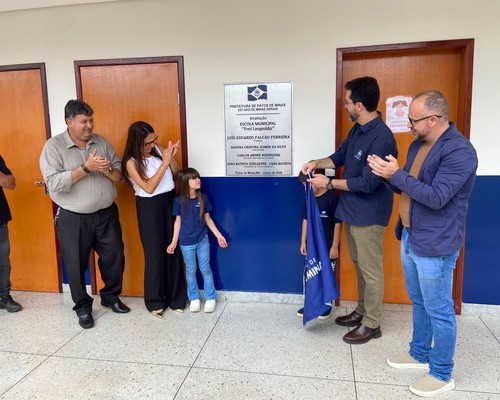 Ampliação da Escola Frei Leopoldo é inaugurada e instituição passa a atender mais de 600 alunos