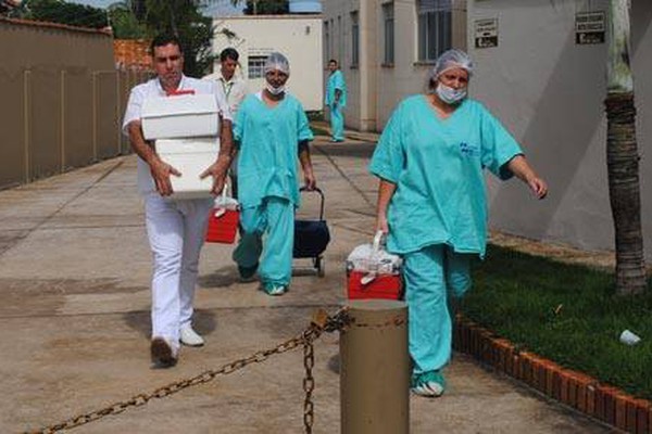 MG Transplante faz a primeira coleta de múltiplos órgãos do ano em Patos de Minas