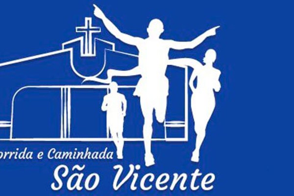 Inscrições abertas para a 1ª Corrida e Caminhada São Vicente que acontece em setembro