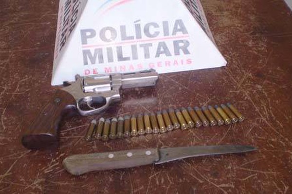 Comerciante armado de revólver põe assaltante para correr em Carmo do Paranaíba