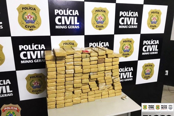 Homem é preso com mais de 130 tabletes de maconha em operação na MG 188 em Paracatu