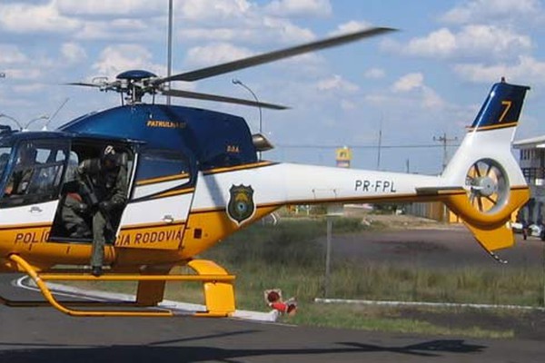 Polícia Rodoviária Federal abre operação Fenamilho 2015 com reforço até de helicóptero