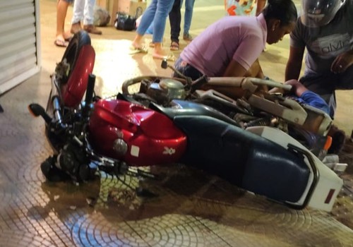 Motorista foge de acidente na avenida Brasil e deixa condutor de  moto de 17 anos ferido