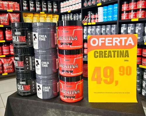 Creatina por menos de R$ 50: Granelê Suplementos lança megapromoção em Patos de Minas