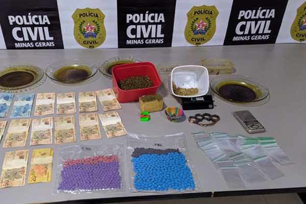 Dupla suspeita de comandar laboratório de drogas é presa pela PC em Patos de Minas
