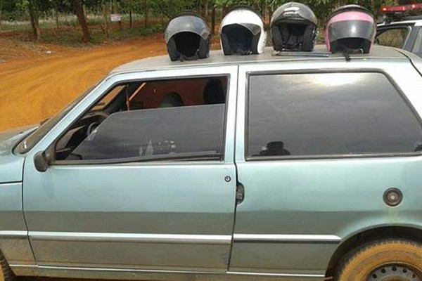  Ladrões agem durante festa e furtam três veículos em Lagoa Formosa