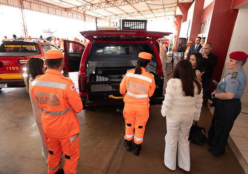 Ministério Público faz doação de 5 novas viaturas ao Corpo de Bombeiros de Patos de Minas