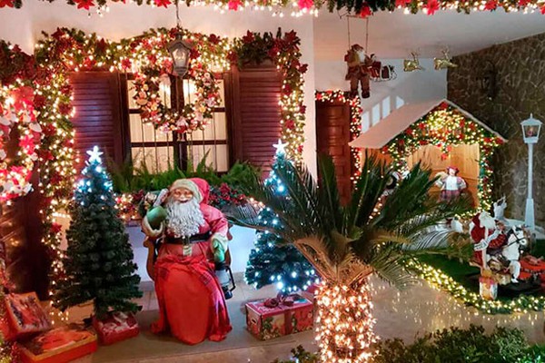 Famílias mantêm a tradição e fazem a diferença na decoração natalina de Patos de Minas