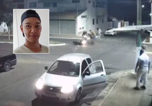 Motociclista morre em batida violenta em Rio Paranaíba; motorista não parou no local, mas foi identificado