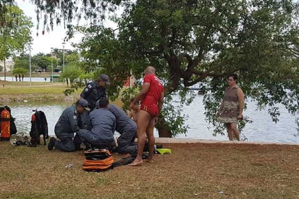 Homem tenta se refrescar na Lagoa Grande e acaba morrendo afogado em Patos de Minas