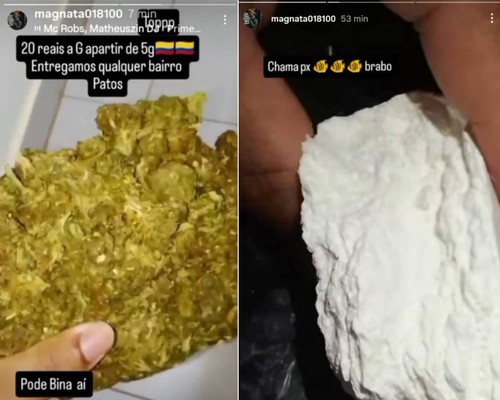 Audácia! Jovem é preso em condomínio por vender drogas com divulgação pelo Instagram