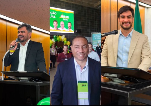 MDB oficializa José Eustáquio, Wilian Campos e Vitor Porto como candidatos nas eleições de 2026