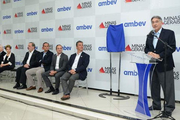 Governador participa de inauguração da fábrica da Ambev em Uberlândia