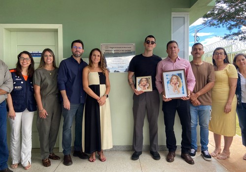 Unidade de saúde que leva nome de jovem médica que morreu em acidente é inaugurada em Patos de Minas