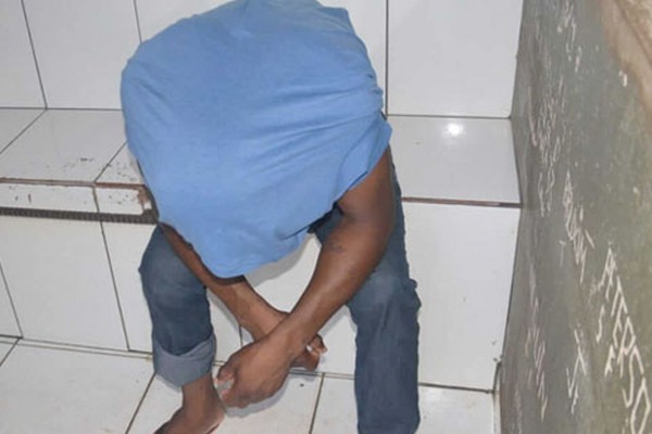 Homem suspeito de roubo de celular é preso pela Polícia Militar em Patos de Minas