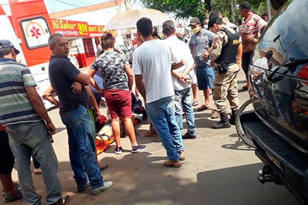 Motorista atropela ciclista, foge do local do acidente e acaba preso em Patos de Minas