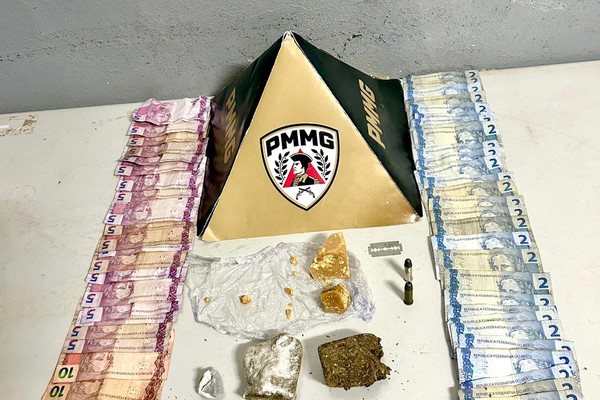 Polícia Militar flagra movimentação de tráfico e prende dois suspeitos em Patos de Minas