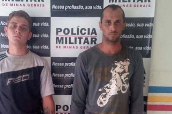 PM de Presidente Olegário prende dois suspeitos e recupera gado furtado de fazenda na região de Bela Vista