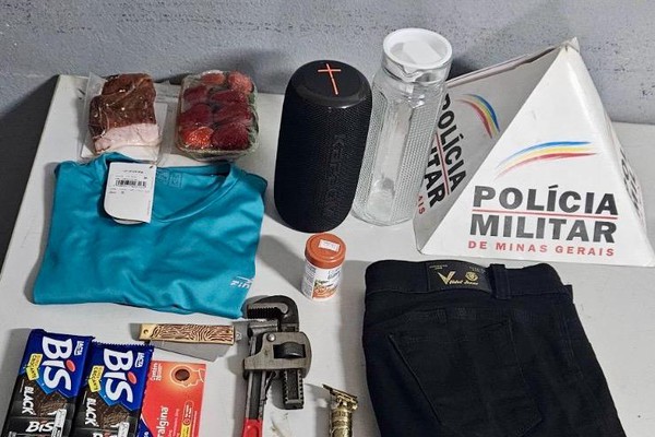 Acusado de praticar vários furtos é preso após mais um crime em farmácia de Patos de Minas