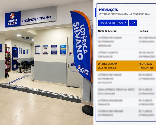 Lotérica Silvano bate na trave e paga R$ 80 mil em premiações na Lotofácil