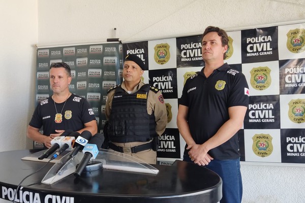 Polícias Militar e Civil detalham resultados da Operação Tabuleiro desencadeada nesta manhã em Patos de Minas