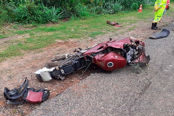 Motociclista de 46 anos morre após acidente na BR-040, no município de Lagoa Grande
