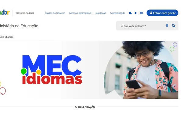 MEC Idiomas: nova plataforma oferta inglês e espanhol gratuitamente