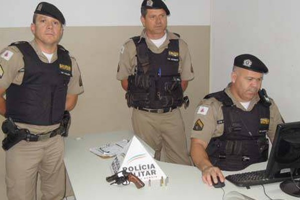PM apreende três armas de fogo em menos de quatro horas em Patos de Minas