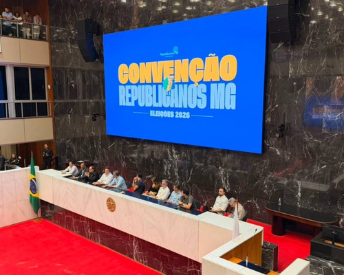 Assembleia do Republicanos confirma candidaturas de Lud Falcão e Coronel Azevedo; partido ainda aguarda anúncio de Cleitinho