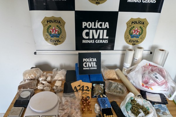 Polícia Civil prende jovem de 22 anos suspeito de traficar drogas em São Gotardo