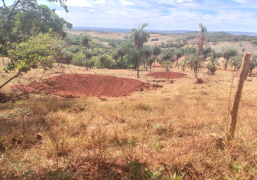 Pronascentes inicia a construção de bolsões e barragens para preservar a microbacia do Córrego Bom Sucesso