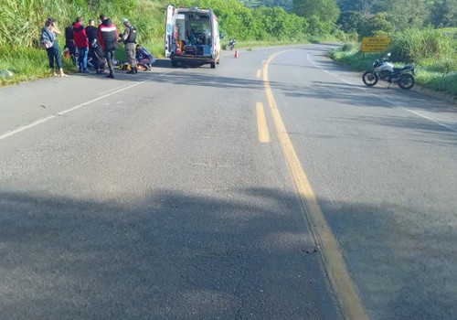 Jovem inabilitado de 19 anos acaba na delegacia depois de se envolver em acidente na MGC354 em Patos de Minas