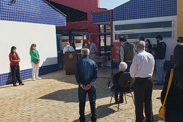 Mesmo sem aulas, Prefeitura de Patos de Minas inaugura novo Centro de Educação Infantil