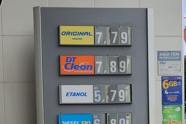 Com novo reajuste, preço do litro do diesel pode passar de R$ 7,00 em Patos de Minas